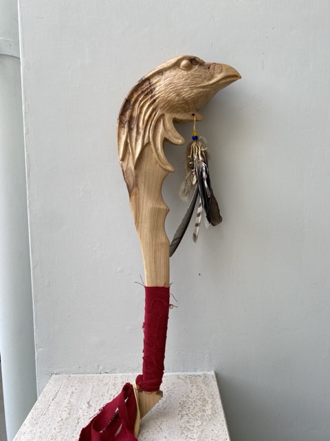 Mazza da guerra con testa d’aquila