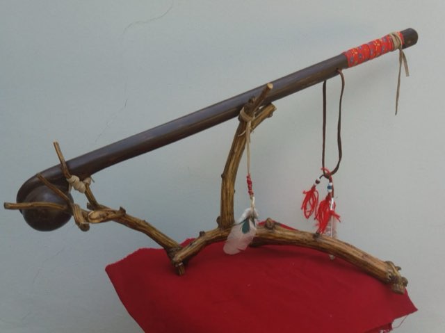 Mazza con testa a palla (ball headed war club)