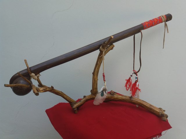Mazza con testa a palla (ball headed war club)